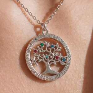 Colgante Árbol de la Vida Acero