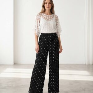 Pantalón Plisado Modelo Gala