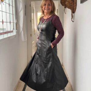 Vestido de polipiel