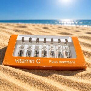 Tratamiento facial vitamina C en ampollas