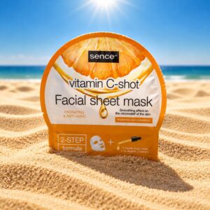 Mascarilla facial vitamina C
