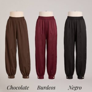 Pantalón globo de raso Paris