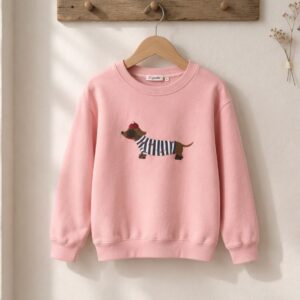 Sudadera modelo perrito con boina